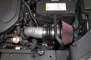 Kia Soul Performance Air Intake - K&N Engineering - Typhoon - Silver - `14-`20 Kia Soul Performance Air Intake - K&N Engineering - Typhoon - Silver - `14-`20